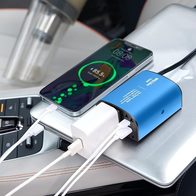 150W Car Power Inverter DC 12V to 110V AC Car Plug Outlet Adapter - Image 7