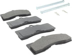 Premium Semi-Metallic Front Brake Pads Compatible - Image 2