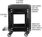 OEMTOOLS 24994 Workshop Creeper Seat, Rolling Stool - Image 3