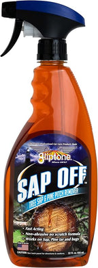 Sap Off, Fast-Acting Sap, Pine Tar & Bug Remover Spray, 22 Fl Oz, Non-Abrasive by GLIPTONEINC
