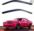 Window Visors Rain Guards fits 2008-2023 Dodge Challenger, Out-Channel Side by Unknown