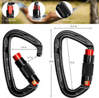 Auto Locking Carabiner Clips - Image 3