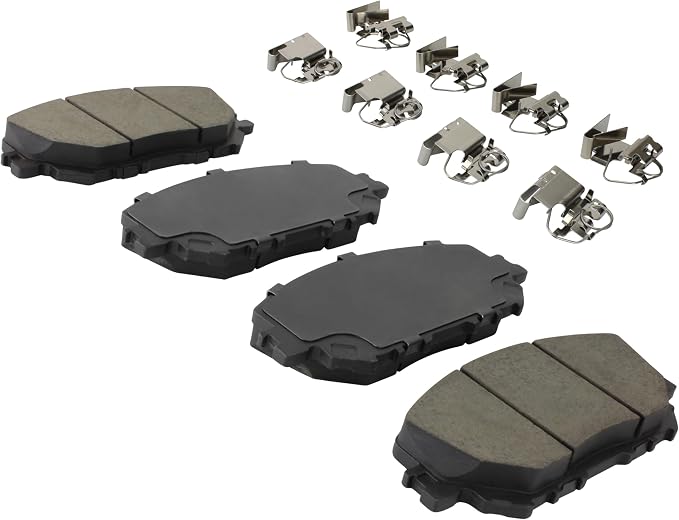 Premium Ceramic Front Brake Pads Compatible - Image 2