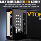 VTOMAN X5 Jump Starter with Air Compressor, 3500A Portable Car Battery Booster - Image 4
