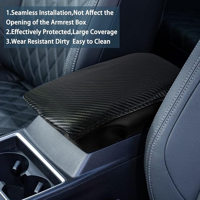 Ruiya Armrest Cover for Mitsubishi Outlander 2022+ Armrest Cushion Mitsubishi - Image 6