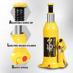 YELLOW JACKET 10 Ton Muti-Directional Welded Bottle Jack, Horizontal Bottle - Image 4