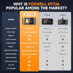 2025 FOXWELL NT726 Bidirectional Scan Tool, All System OBD2 Scanner Diagnostic - Image 6