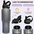 SENDESTAR 32oz Stainless Steel Water Bottle, Double Wall Vacuum Insulated Bottle - Image 4