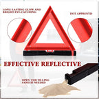 Kanayu Warning Triangle DOT Approved Foldable Emergency Safety Triangles - Image 3