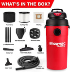 Shop-Vac 5 Gallon 5.5 Peak HP Wet/Dry Vacuum, Wall Mountable Compact Shop Vacuum - Image 8