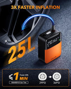 OXILAM C1 Tire Inflator Portable Air Compressor - Image 2