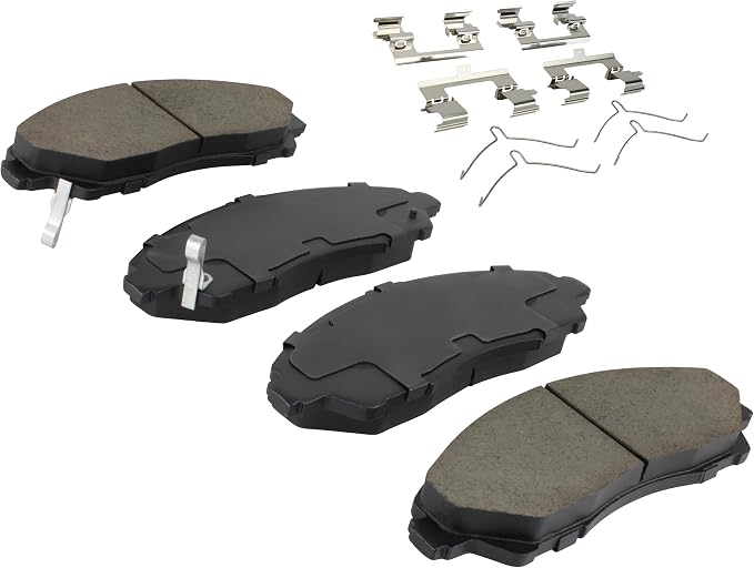 Premium Ceramic Front Brake Pads Compatible - Image 2