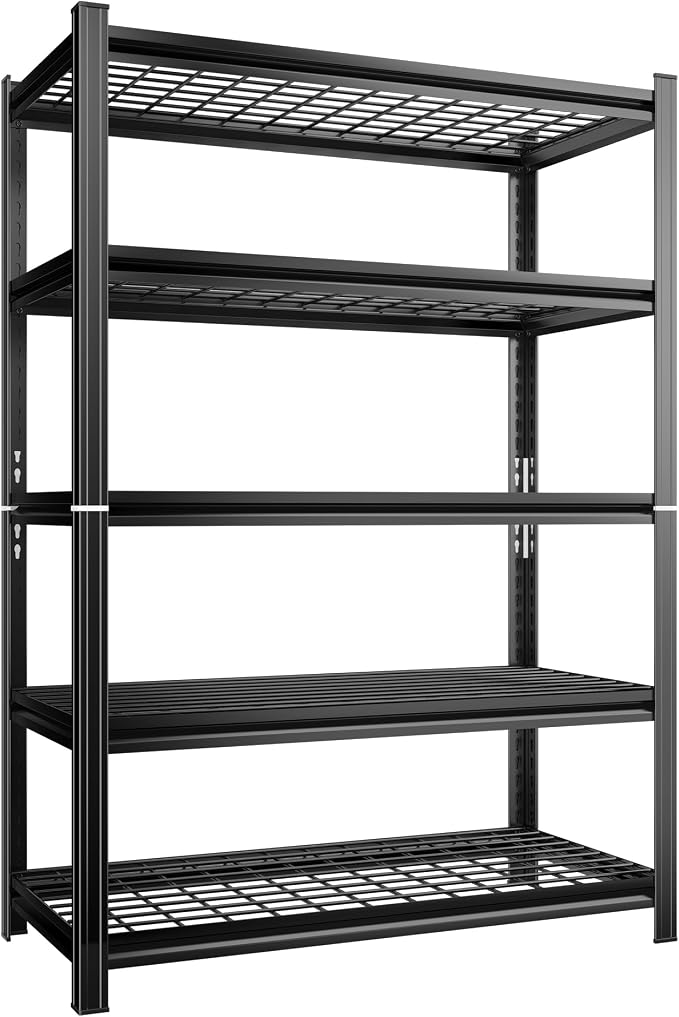 72''H Garage Shelving 3500LBS Capacity Heavy Duty Storage Shelves, Adjustable 5 - Image 4