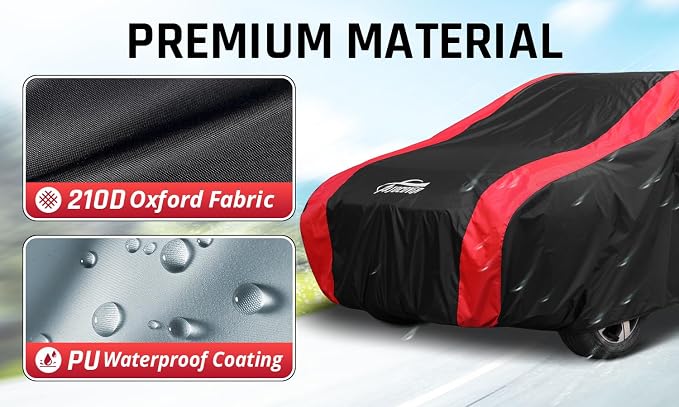 SUV Cover Waterproof All Weather Protection - Image 2