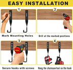 Chainsaw Hanger, Chainsaw Holder - Image 5