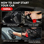 BOOKOO Car Battery Jump Starter, 3000 Amps Jumper Starter - Image 8