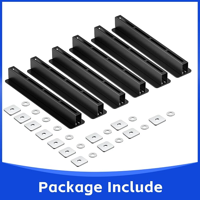 6 Pack Overhead Storage Bin Rack, Ceiling Racks - Image 7