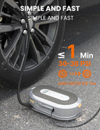 Giraffe Tools Tire Inflator Portable Air Compressor, 150 PSI 12V Car Air Pump - Image 2