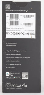 Cardo Systems FREECOM 4X Motorcycle 4-Way Helmet Bluetooth Communication System - Image 13