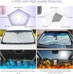 LUWU 2023-2024 Ford Ranger Windshield Sun Shade - Image 5