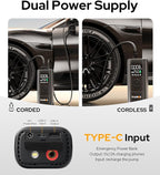 WARWOLF 160PSI Tire Inflator Portable Air Compressor - Image 7