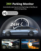 4K 3 Channel Dash Cam Front Rear Inside，STARVIS Sensor, 5GHz WiFi, 64GB Card - Image 6