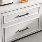 goldenwarm 60 Pack 10 Inch Black Cabinet Handles Matte Black Drawer Pulls - Image 3