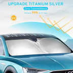 Car Windshield Sun Shade Sunshade Compatible - Image 4