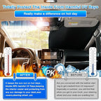 T TGBROS Windshield Sun Shade Custom Fit - Image 4