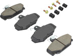 Premium Semi-Metallic Rear Brake Pads Compatible - Image 2