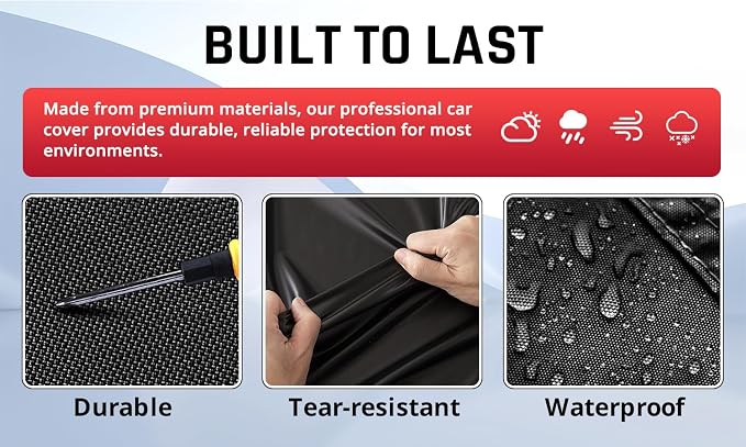 SUV Cover Waterproof All Weather Protection - Image 3