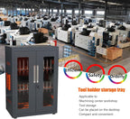 CNC Tool Storage Rack Organizers, Large Capacity CNC Tool Storage Cabinet - Image 4