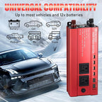 HITRENDS 900W Inverter for Car Power Inverters, 12V DC to 110V AC Converter - Image 2