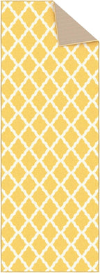 Ottomanson Hallway Runner Rug 2'2" x 6' Non Slip Trellis Area Rugs Easy to - Image 7