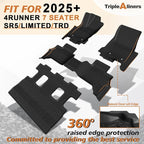 TripleAliners Floor Mats All Weather Liners Compatible - Image 2