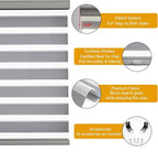 Persilux Cordless Zebra Blinds for Windows Free-Stop Roller Window Shades Dual - Image 2