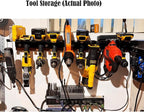 22‘’/25‘’/31‘’Black Wall-Mounted Tool Storage Rack, Suitable - Image 2