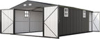 AMERLIFE 13.2x21x8.4 FT Outdoor Metal Garage Shed, Extra Large Storage Shed - Image 8