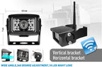 Digital Wireless Backup Camera System Kit, IP69 Waterproof Wireless Rear View - Image 5