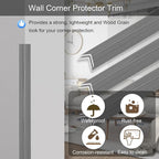 6 Pcs 49" Wall Corner Protector Trim - Image 2