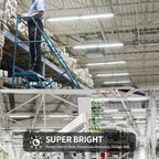 4FT LED Shop Light, 65W 5000K Daylight White 7500LM Super Bright T8 Integrated - Image 2