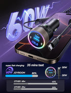 JOYROOM Bluetooth 5.4 FM Transmitter - Image 2