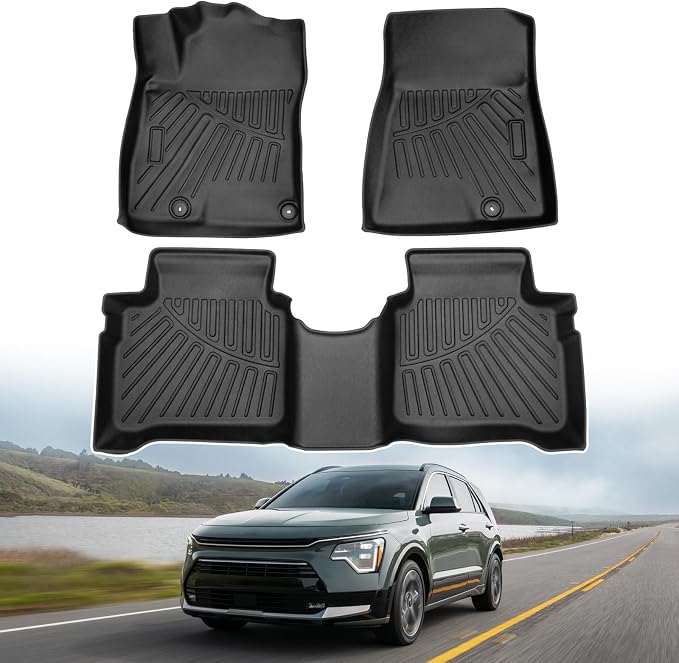 Powerty Floor Mats for 2023-2025 Kia NIRO & Hybrid & HEV by Powerty