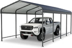 SUNBURY 10x20 FT Carport, Heavy Duty Car Port Canopy - Image 9