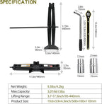 Scissor Jack Car Jack Kit 3 Tons Universal Tire Jack Changing Kit - Image 5