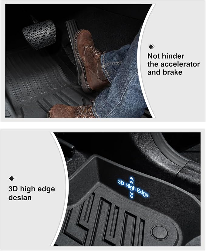 Powerty Floor Mats for 2018-2024 BMW X3 / 2019-2024 BMW X4, Custom Fit for BMW - Image 5