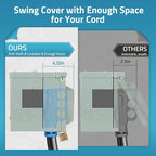 PAULINN 30 Amp RV Power Outlet Box, Nema TT-30R 125V RV Outdoor Panel Enclosed - Image 5