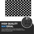 Car Rear Tail Light Lamp Stickers, Hollow Heart Pattern Sticker, Waterproof - Image 4