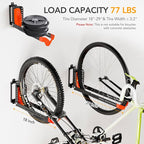 2-Pack Swivel Bike Rack Wall Mount, Bike Hangers - Image 2