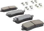 Premium Ceramic Rear Brake Pads Compatible - Image 2